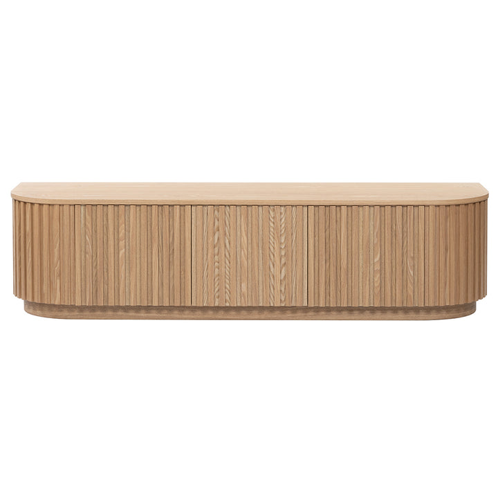 Marty 1.8m TV Entertainment Unit - Natural Oak