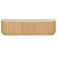 Marty 1.8m TV Entertainment Unit - Natural Oak