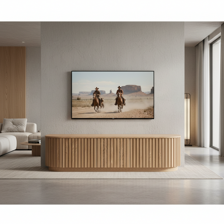 Marty 1.8m TV Entertainment Unit - Natural Oak