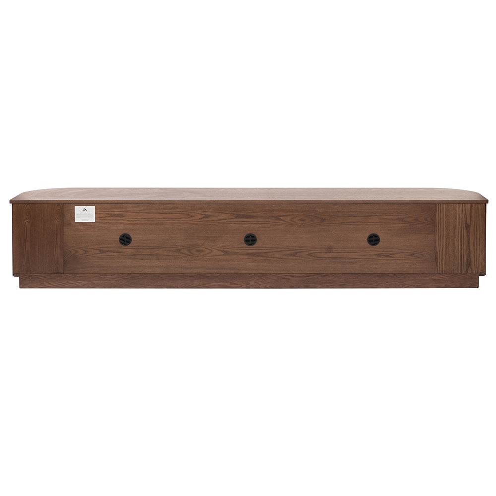Marty 2.4m TV Entertainment Unit - Walnut