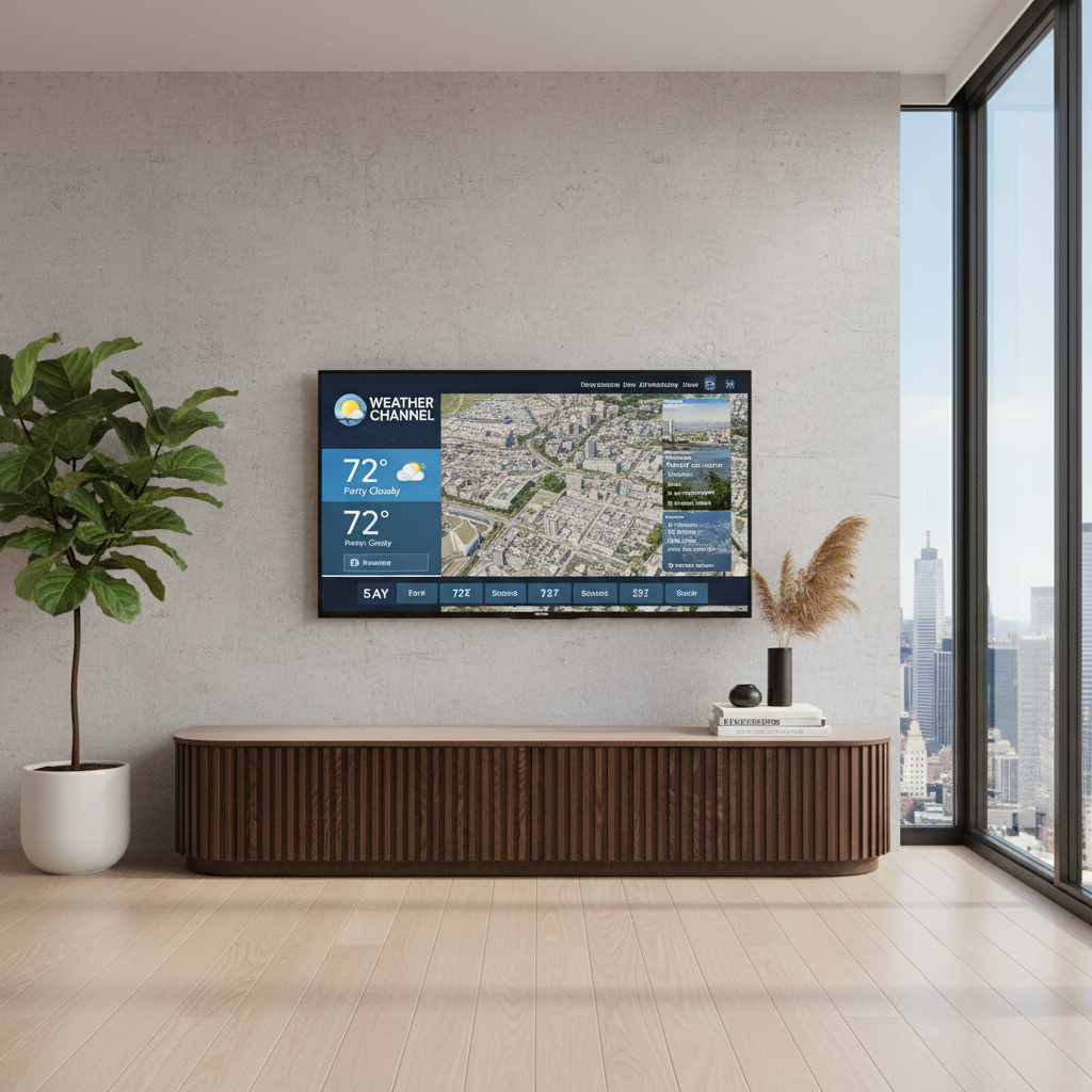 Marty 2.4m TV Entertainment Unit - Walnut