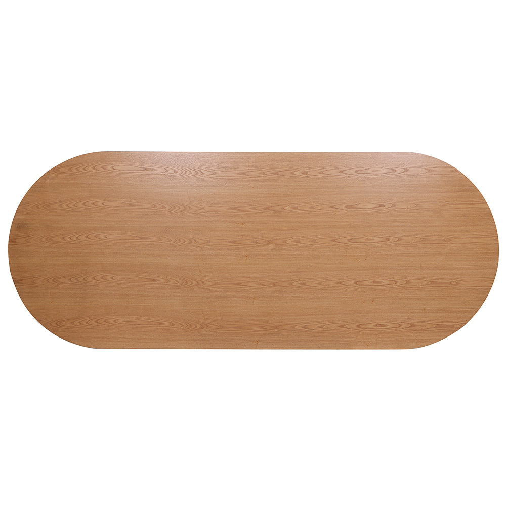 Marty 2.5m Wooden Dining Table - Natural