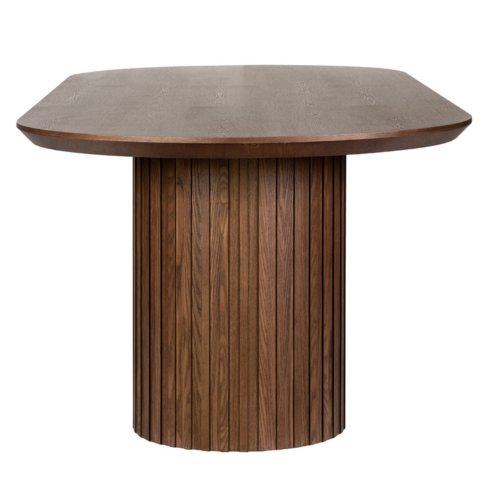 Marty 2.8m Wooden Dining Table - Walnut