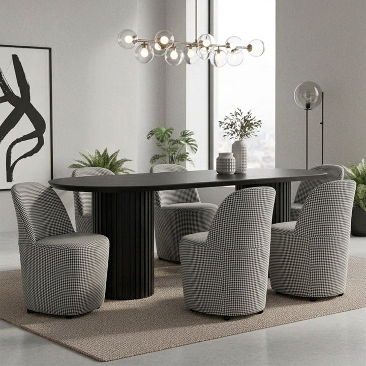 Zander Chair - Houndstooth