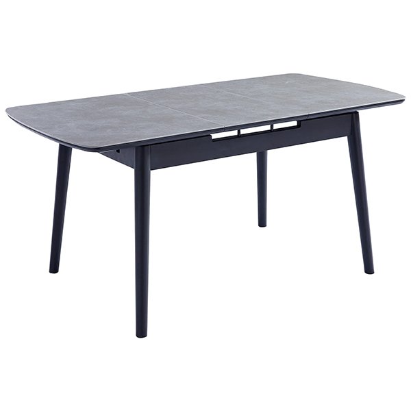 Mateo Ceramic Top Pop Up Extension 120-160cm Dining Table