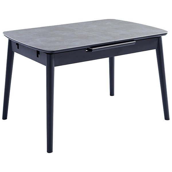 Mateo Ceramic Top Pop Up Extension 120-160cm Dining Table