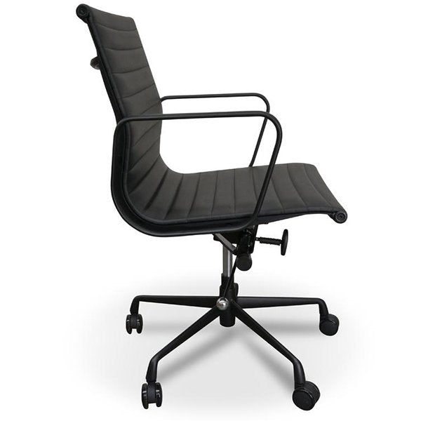 Floyd Low Back Office Chair - Full Black