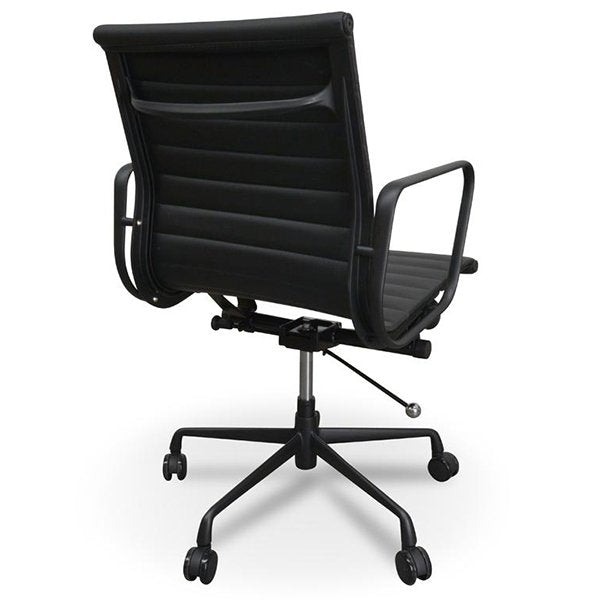 Floyd Low Back Office Chair - Full Black