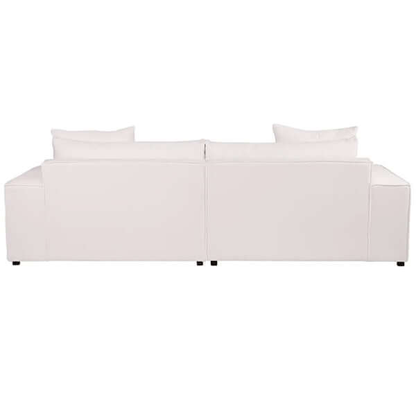 Midtown 4 Seater Sofa - White Linen