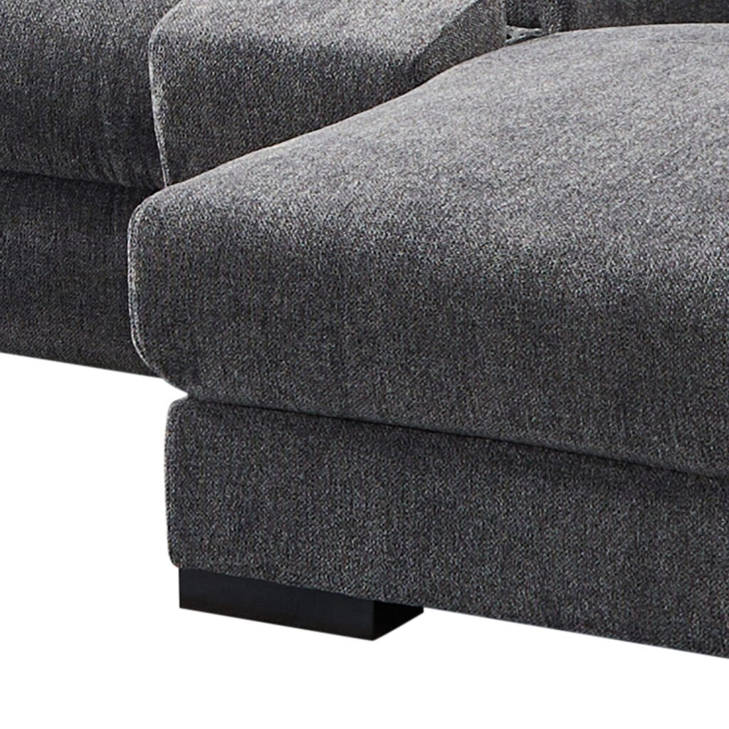 Mikail 5 Seater Recliner Sofa with Right Chaise