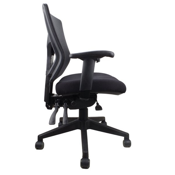 Milan Ergonomic Mesh Office Chair with Adjustable Arms