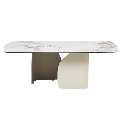 Milford Ceramic & Glass Coffee Table