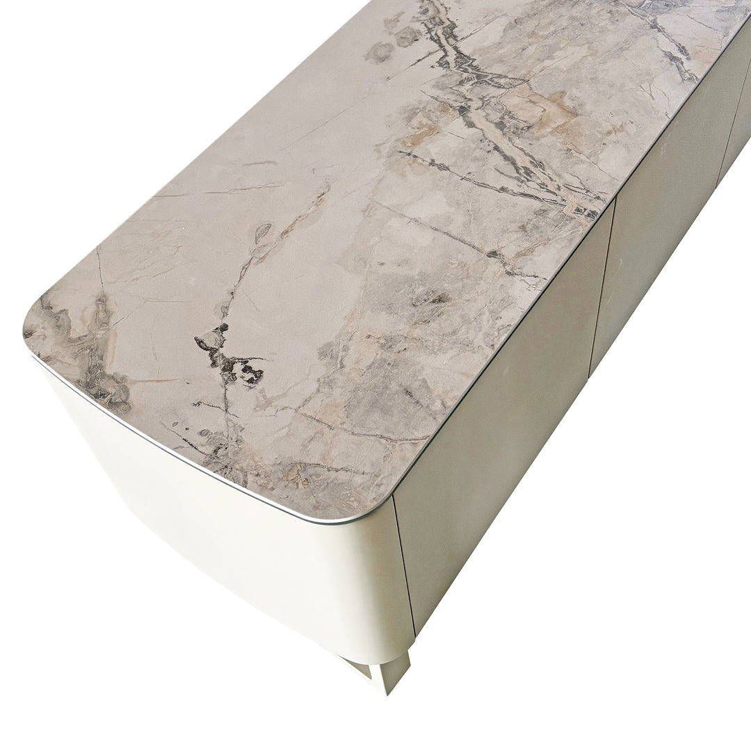 Milford Ceramic & Glass Lowline TV Unit