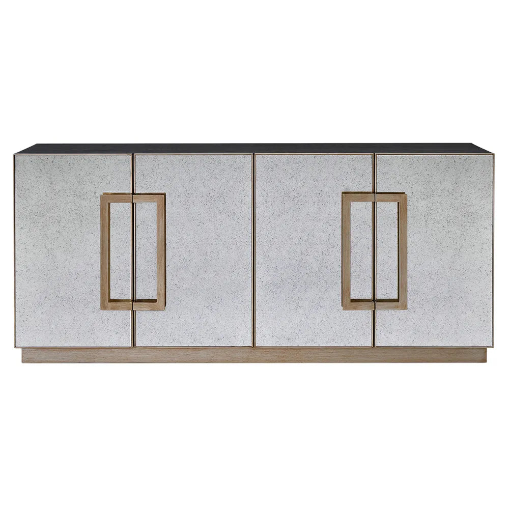 Mira Mirrored Buffet - Antique Gold