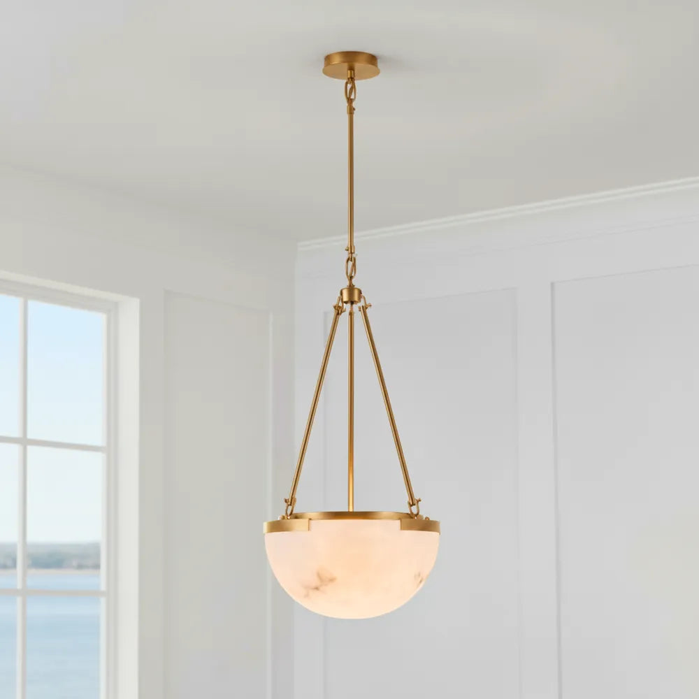 Mishca Pendant - Antique Brass