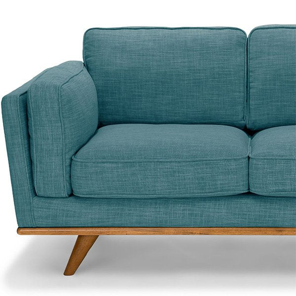 Modern Brooklyn 3 Seater Sofa - Teal