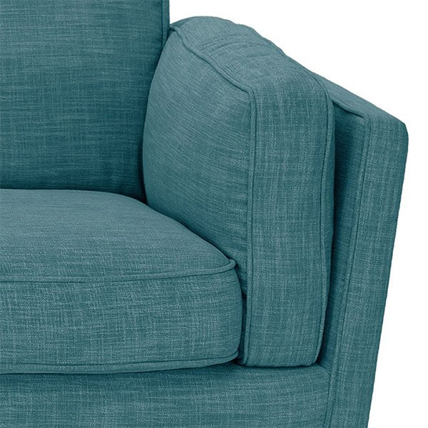 Modern Brooklyn 3 Seater Sofa - Teal