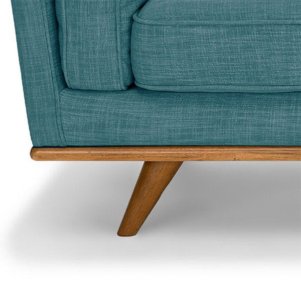 Modern Brooklyn 3 Seater Sofa - Teal