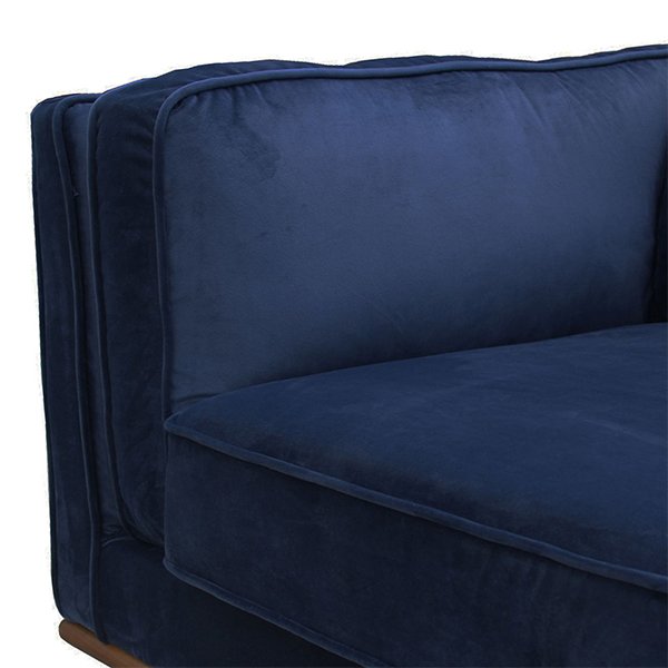 Modern Brooklyn Armchair - Blue