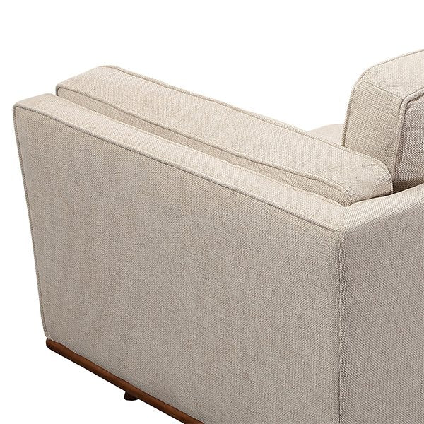 Modern Brooklyn Armchair - Stone