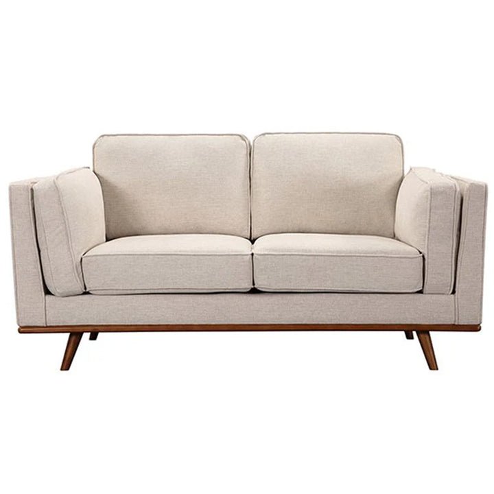 Modern Brooklyn 2 Seater Sofa - Beige