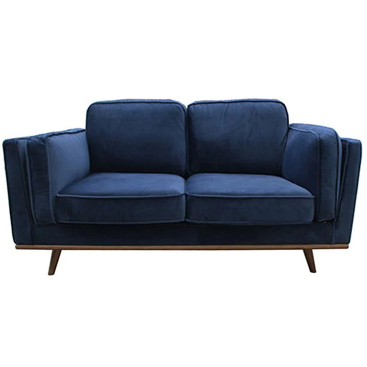 Modern Brooklyn 2 Seater Sofa  - Dark Blue