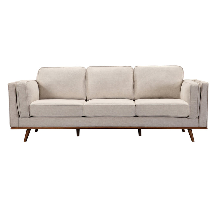 Modern Brooklyn 3 Seater Sofa - Beige