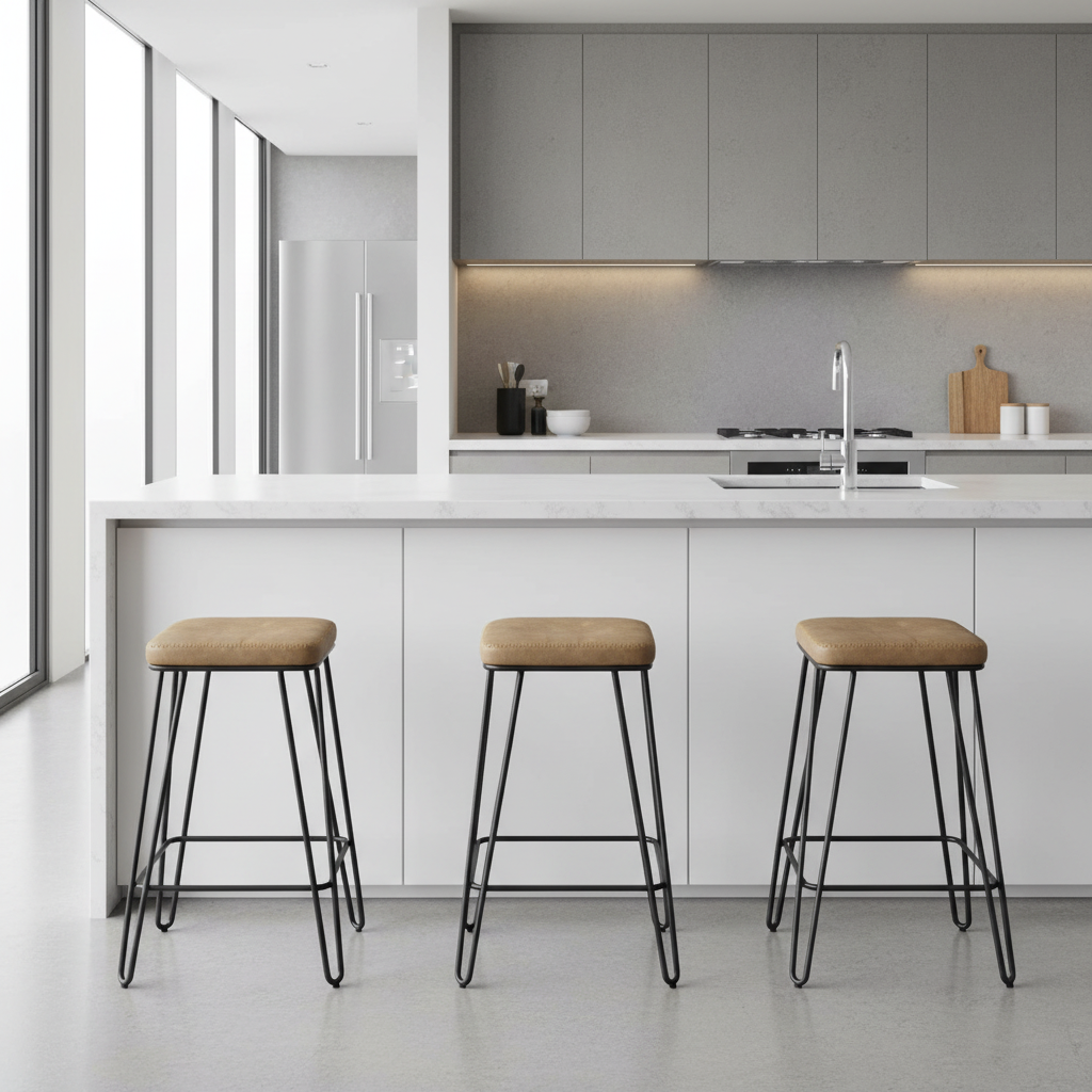 Mollymook Eco Leather Counter Stool