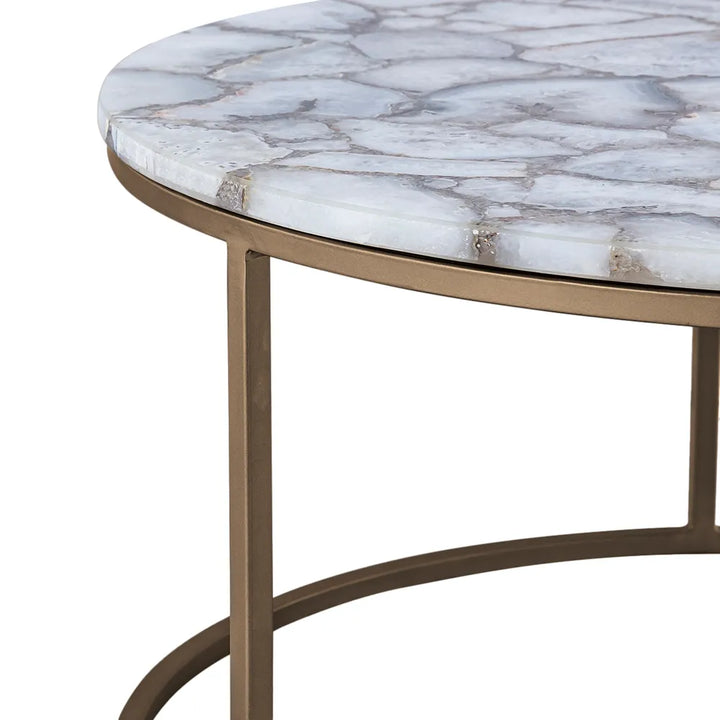 Monroe Agate Coffee Table