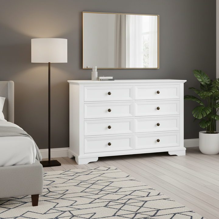 Montauk White Dresser
