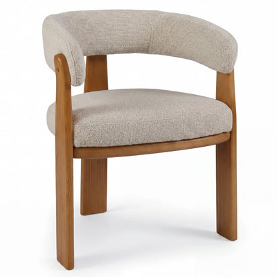 Morgan Dining Chair - Haze + Natural