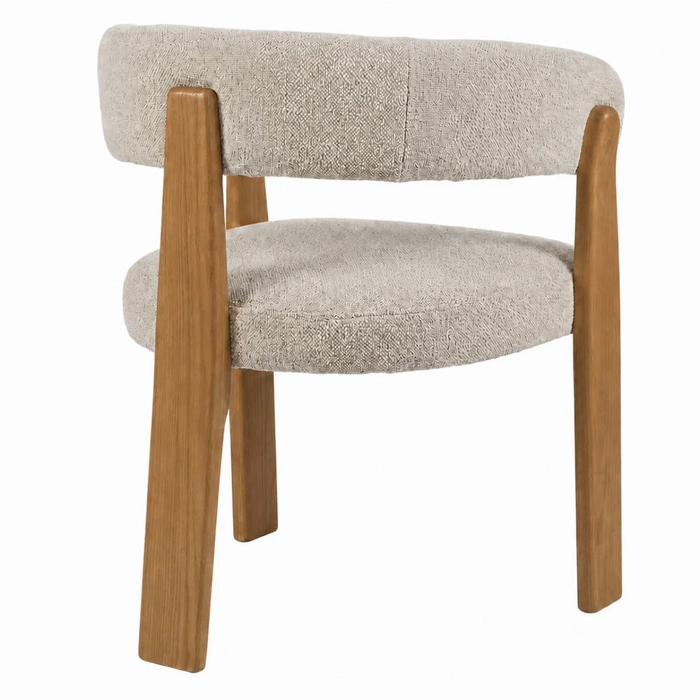 Morgan Dining Chair - Haze + Natural