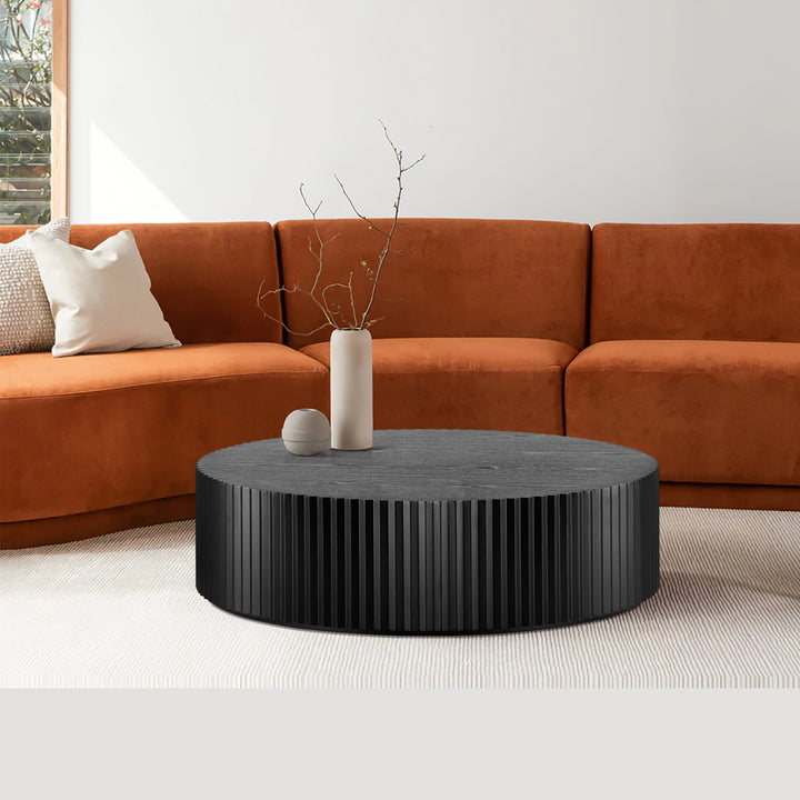 Morse 100cm Coffee Table - Full Black