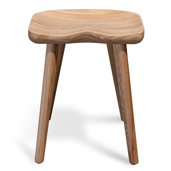 Moxie 45cm Wooden Lowstool - Natural