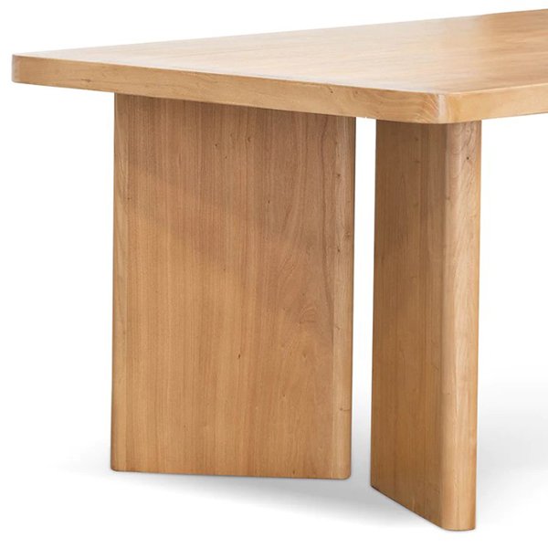 Munoz 2.4m Elm Dining Table - Natural