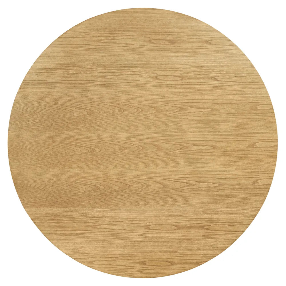Nadine 120cm Round Dining Table - Oak