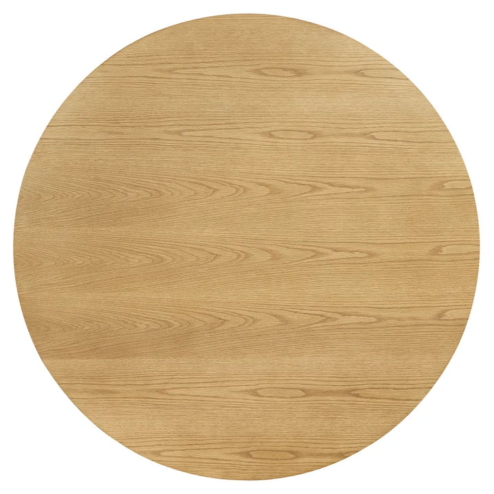 Nadine 120cm Round Dining Table - Oak