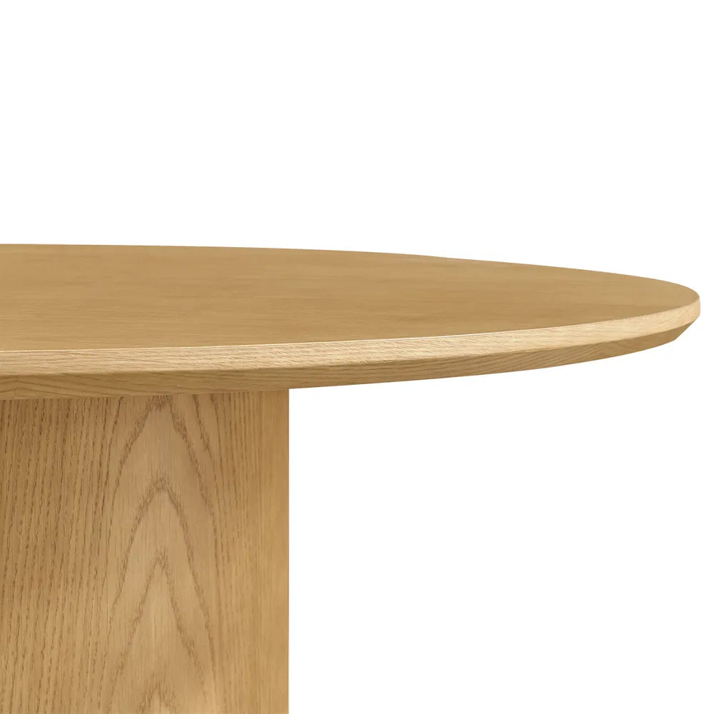 Nadine 150cm Round Dining Table - Oak