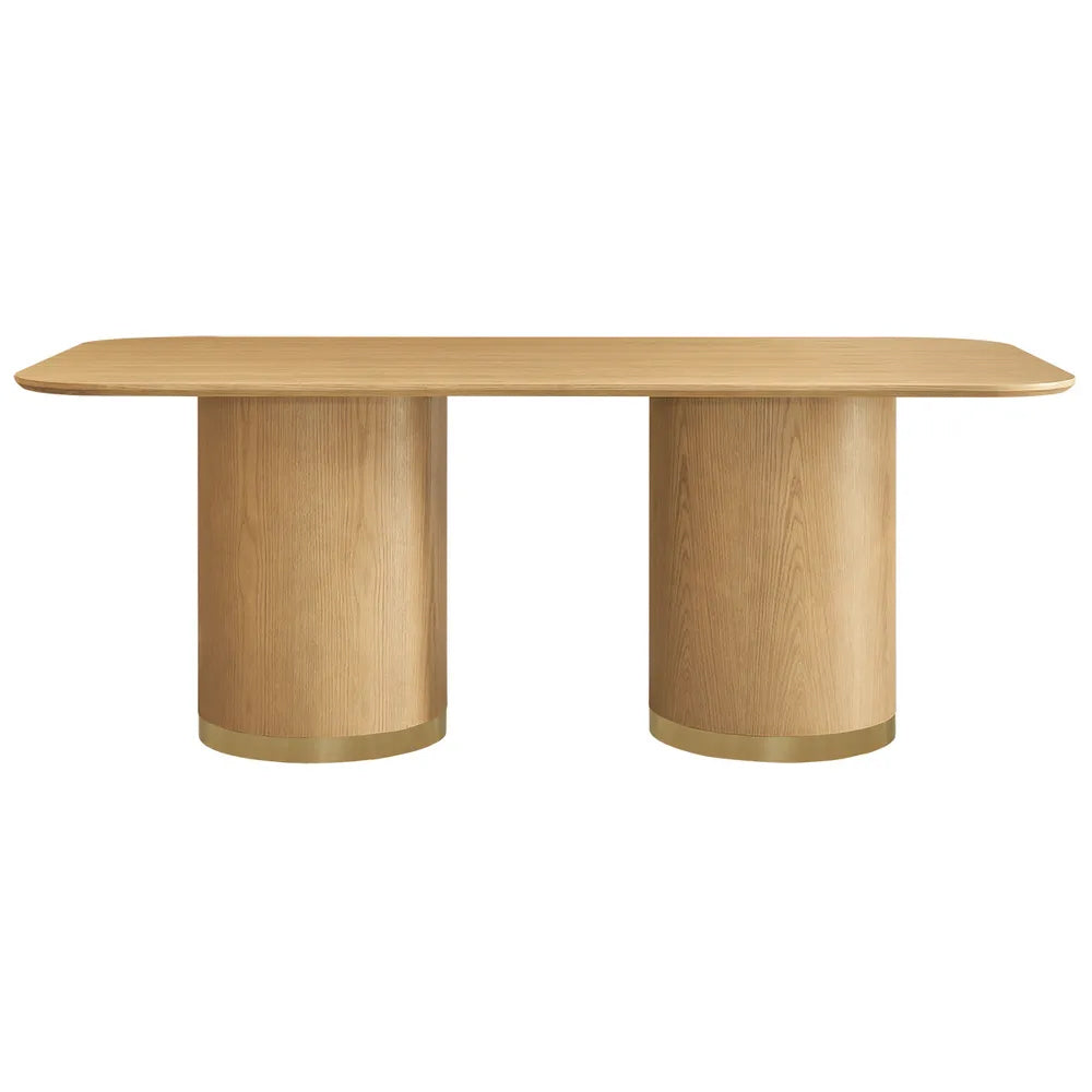 Nadine 200cm Dining Table - Oak