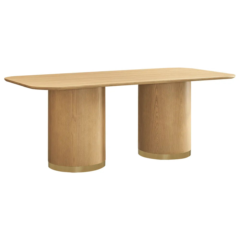 Nadine 200cm Dining Table - Oak