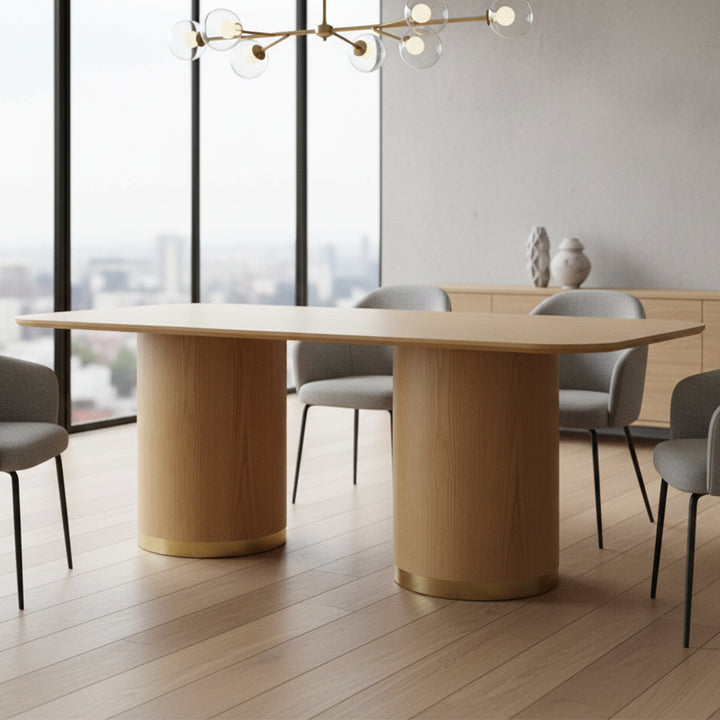 Nadine 200cm Dining Table - Oak