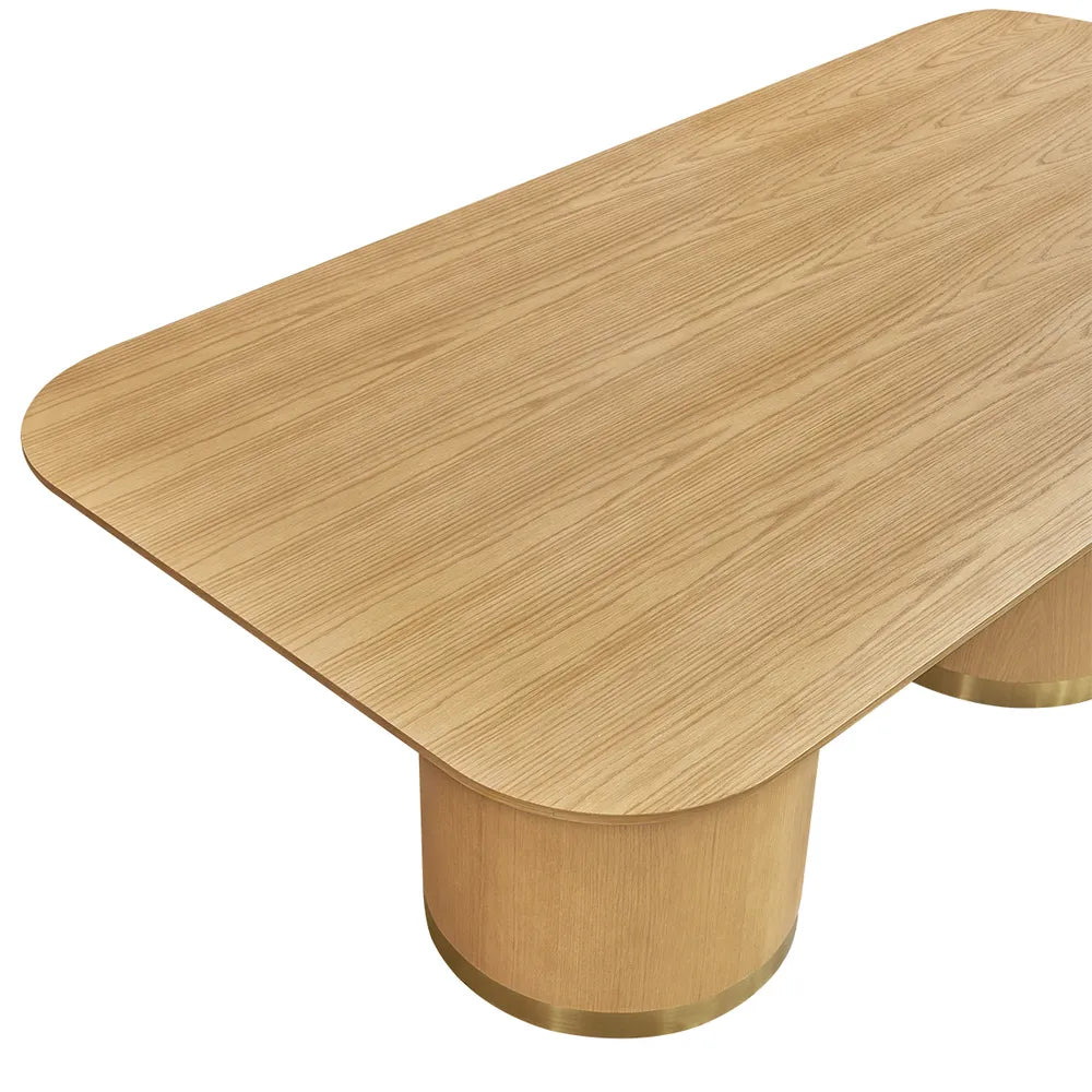 Nadine 240cm Dining Table - Oak