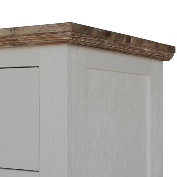 Providence Acacia Timber 5 Drawer Tallboy