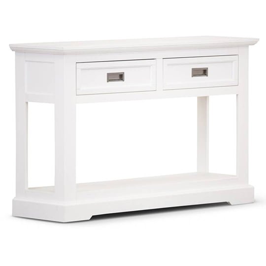 Crowther Acacia Wood Console Table