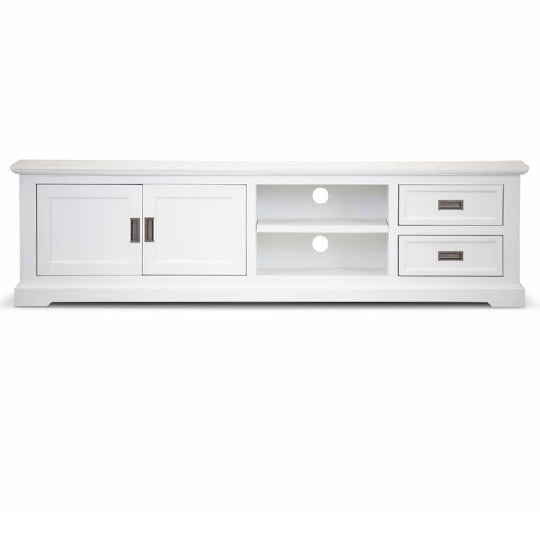 Crowther 220cm Acacia Wood Entertainment Unit