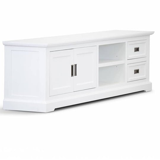 Crowther 220cm Acacia Wood Entertainment Unit