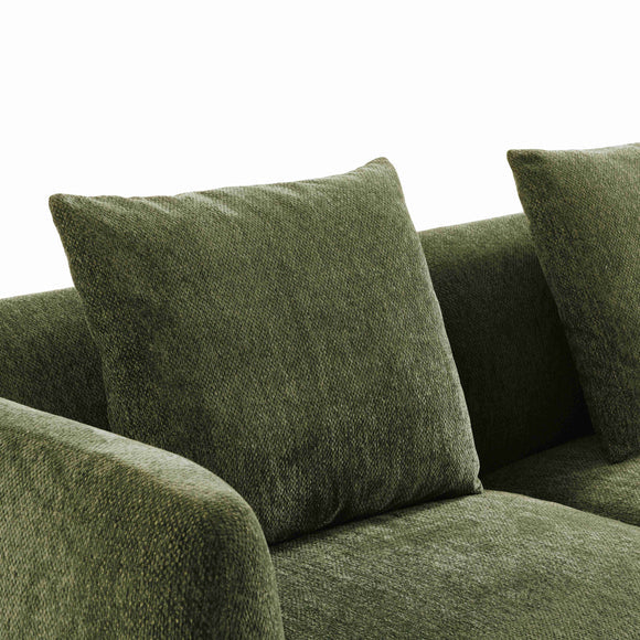 Narrabeen 3 Seater Sofa - Green