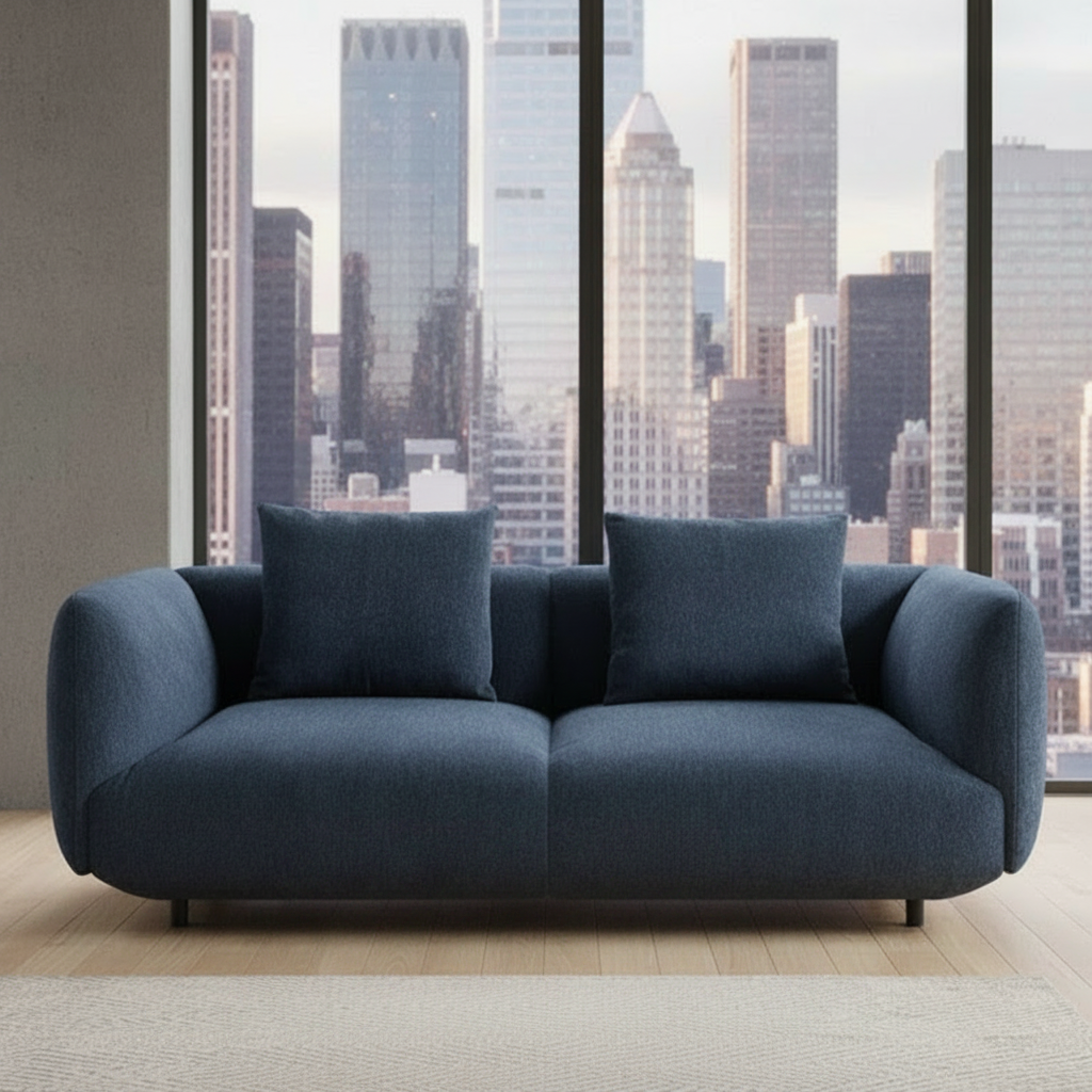 Narrabeen 2 Seater Sofa - Navy