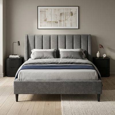 Narrabri Double Fabric Bed