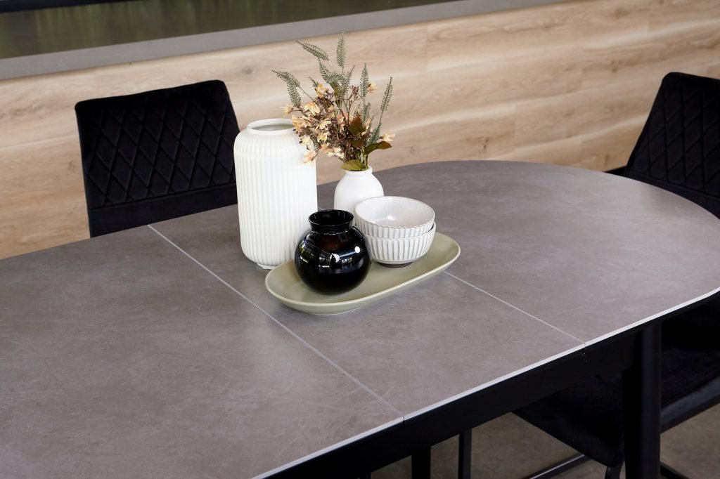 Nelina Extendable Dining Table - Greystone